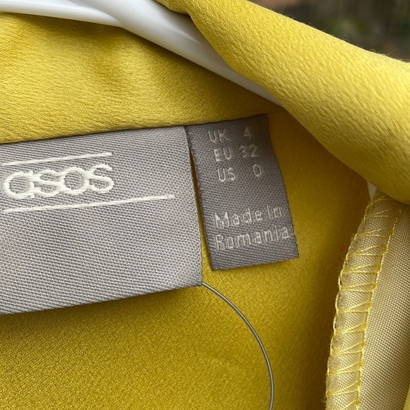 NWT- ASOS DESIGN Plunge Tux Romper Size O - Picture 7 of 13